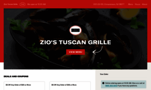 Ziostuscangrillemenu.com thumbnail