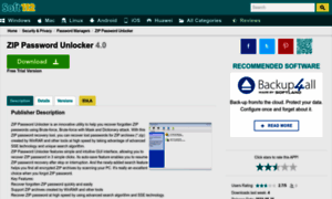 Zip-password-unlocker.soft112.com thumbnail