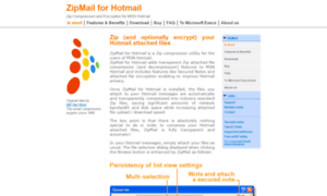 Zipmail-for-hotmail.com thumbnail