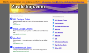 Zirabshop.com thumbnail