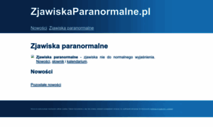 Zjawiskaparanormalne.pl thumbnail