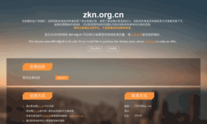 Zkn.org.cn thumbnail