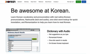 Zkorean.com thumbnail