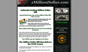 Zmilliondollar.com thumbnail