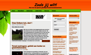 Zoalsjijwilt.nl thumbnail