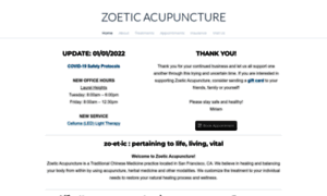 Zoeticacupuncture.com thumbnail