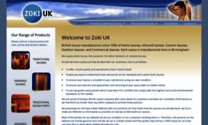 Zoki-saunas.co.uk thumbnail