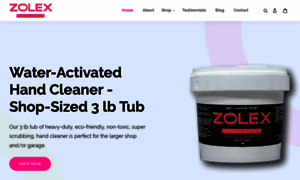 Zolex-handcleaner.com thumbnail