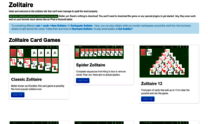 Zolitaire.com thumbnail