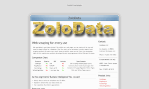 Zolodata.com thumbnail