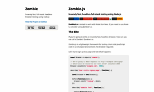 Zombie.js.org thumbnail