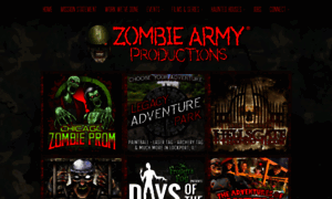 Zombiearmyproductions.com thumbnail