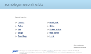 Zombiegamesonline.biz thumbnail