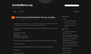 Zombiemarch.org thumbnail