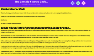 Zombiesourcecode.com thumbnail