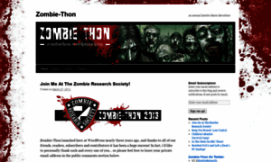 Zombiethon.wordpress.com thumbnail