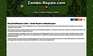 Zombs-royale.com thumbnail