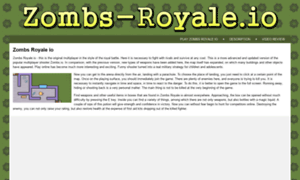 Zombs-royale.io thumbnail