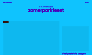 Zomerparkfeest.com thumbnail