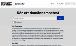 Zonemaster.iis.se thumbnail