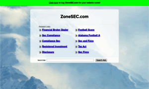 Zonesec.com thumbnail