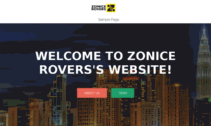 Zonicerovers.org thumbnail