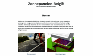 Zonnepanelenbelgie.be thumbnail