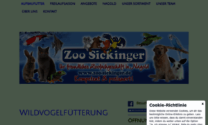 Zoo-sickinger.de thumbnail