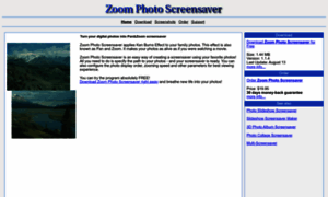 Zoom-photo-screensaver.com thumbnail