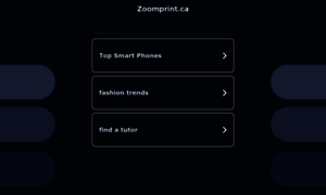 Zoomprint.ca thumbnail