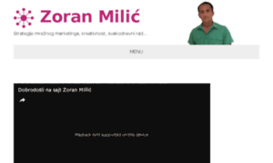 Zoranmilic.com thumbnail