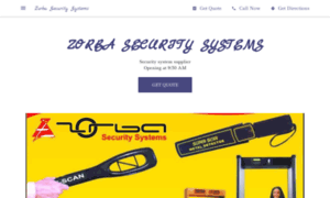 Zorbasecuritysystems.business.site thumbnail