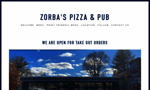 Zorbaspizzanpub.com thumbnail