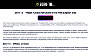 Zoro-to.pro thumbnail