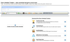 Zoseunlimited.communitytoolbars.com thumbnail