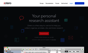 Zotero.com thumbnail