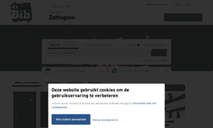 Zottegem.bibliotheek.be thumbnail