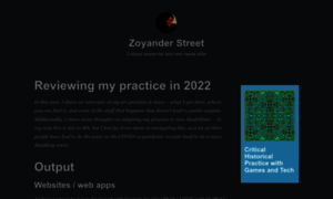 Zoyastreet.wordpress.com thumbnail