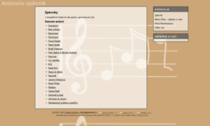 Zpevnik.antonio.cz thumbnail