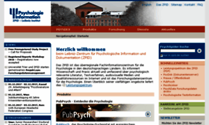 Zpid-psychologie.de thumbnail