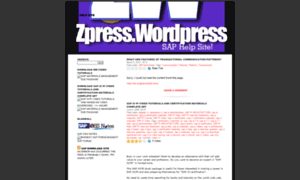 Zpress.wordpress.com thumbnail