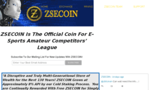 Zsecoin.com thumbnail