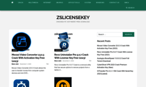 Zslicensekey.com thumbnail