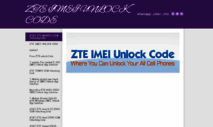 Zteunlockingcode.weebly.com thumbnail