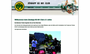 Zuendapp-ks601-club.de thumbnail