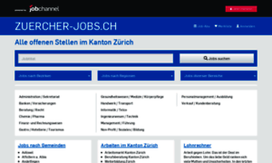 Zuercher-jobs.ch thumbnail