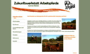 Zukunftswerkstatt-arbeitspferde.de thumbnail