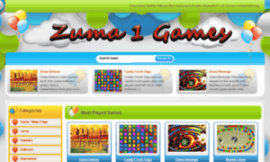 Zuma1games.com thumbnail