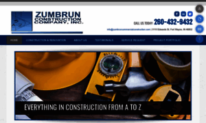 Zumbruncommercialconstruction.com thumbnail