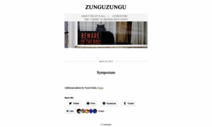 Zunguzungu.wordpress.com thumbnail